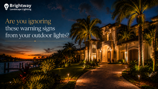 Are you ignoring these warning signs from your outdoor lights?