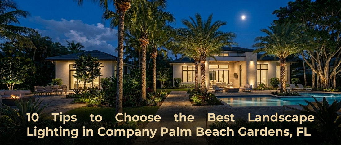 10 Tips To Choose The Landscape Lighting Company In Palm Beach Gardens, FL