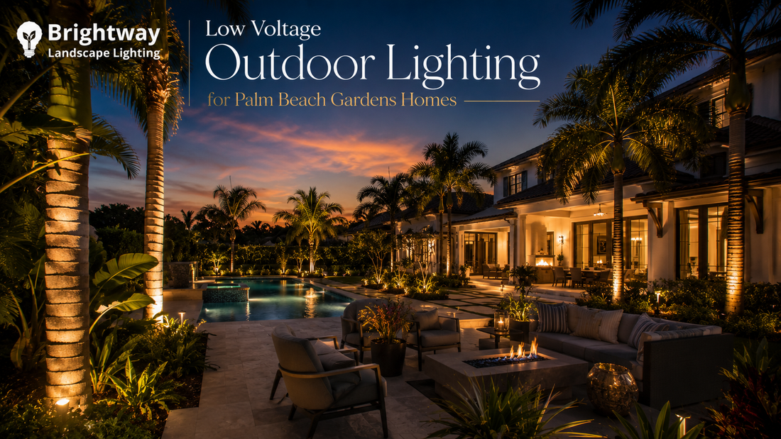 Low Voltage Outdoor Lighting for Palm Beach Gardens Homes