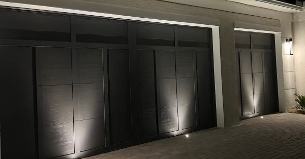 Garage Accent Lights - Brightway Landscape Lighting